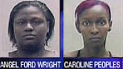 Angel Ford Wright and Caroline Peoples