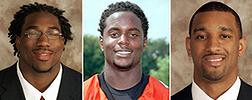 Left to right: Alex Daniels, E.J. Jones, Keith Massey