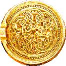 buckle detail from Sutton Hoo ship